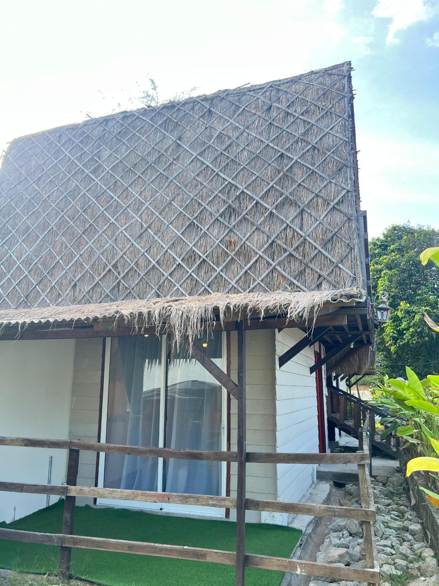 Bilik Triple dengan Pemandangan Taman